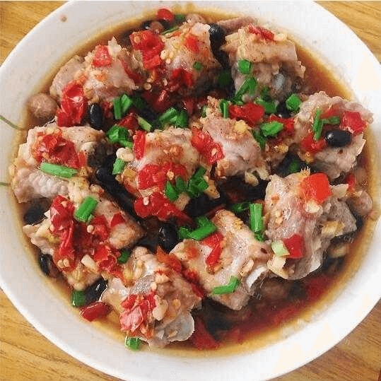 秘制豆豉蒸排骨