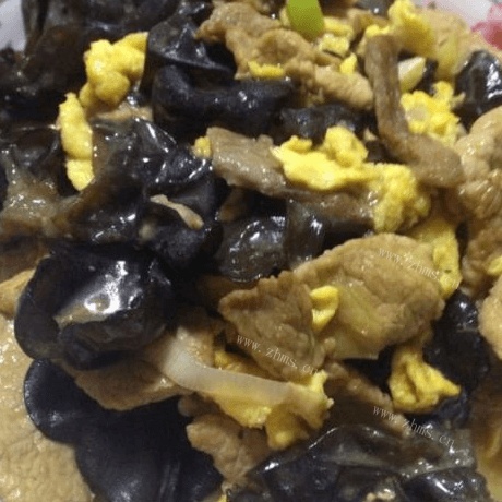 鲜美可口木须肉