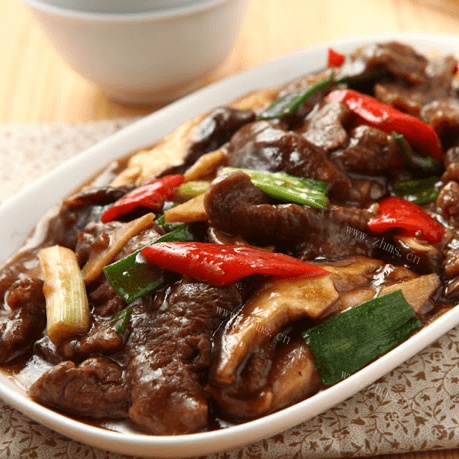 美味的蚝油牛肉