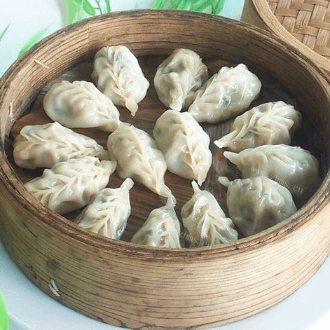 好吃的蒸饺