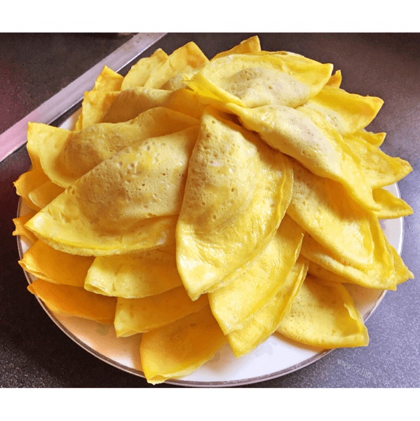早餐美食之蛋饺