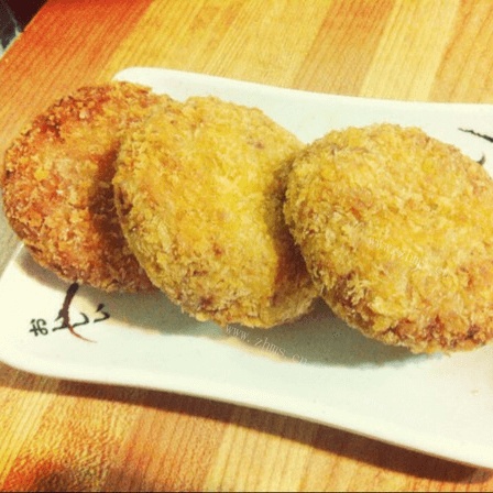 「自创」可乐饼