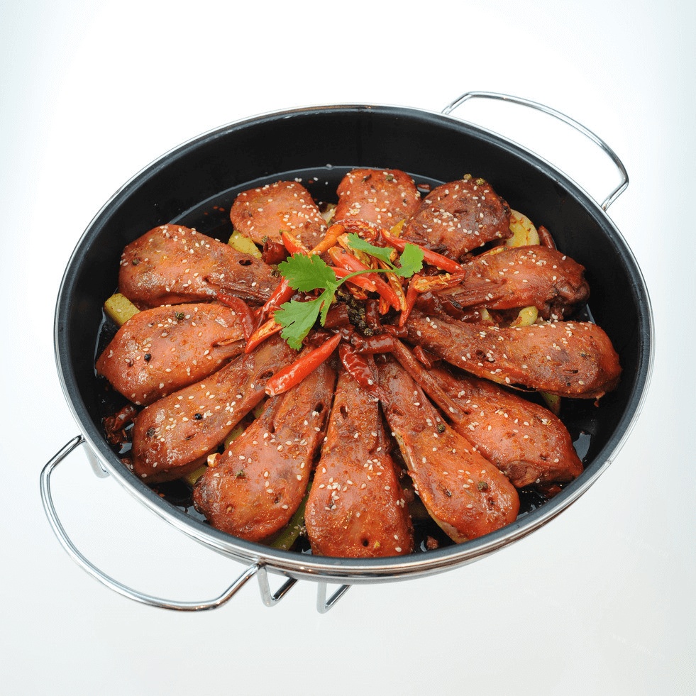 麻辣鸭头