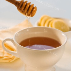 美味的蜂蜜柠檬水