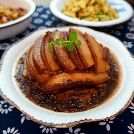 家庭版蒸肉
