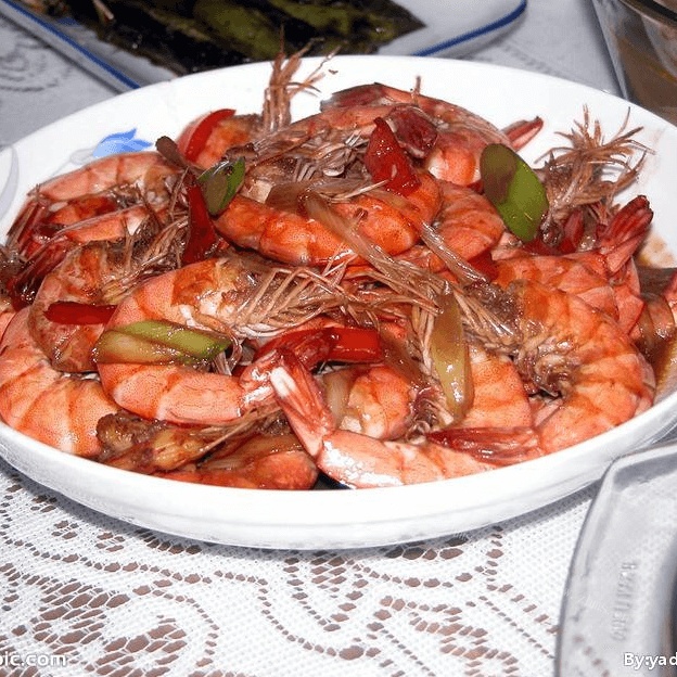 特色菜油闷大虾