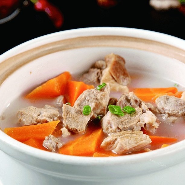 萝卜炖羊肉