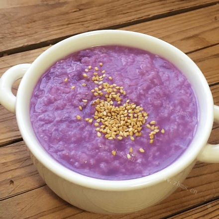 营养紫薯粥