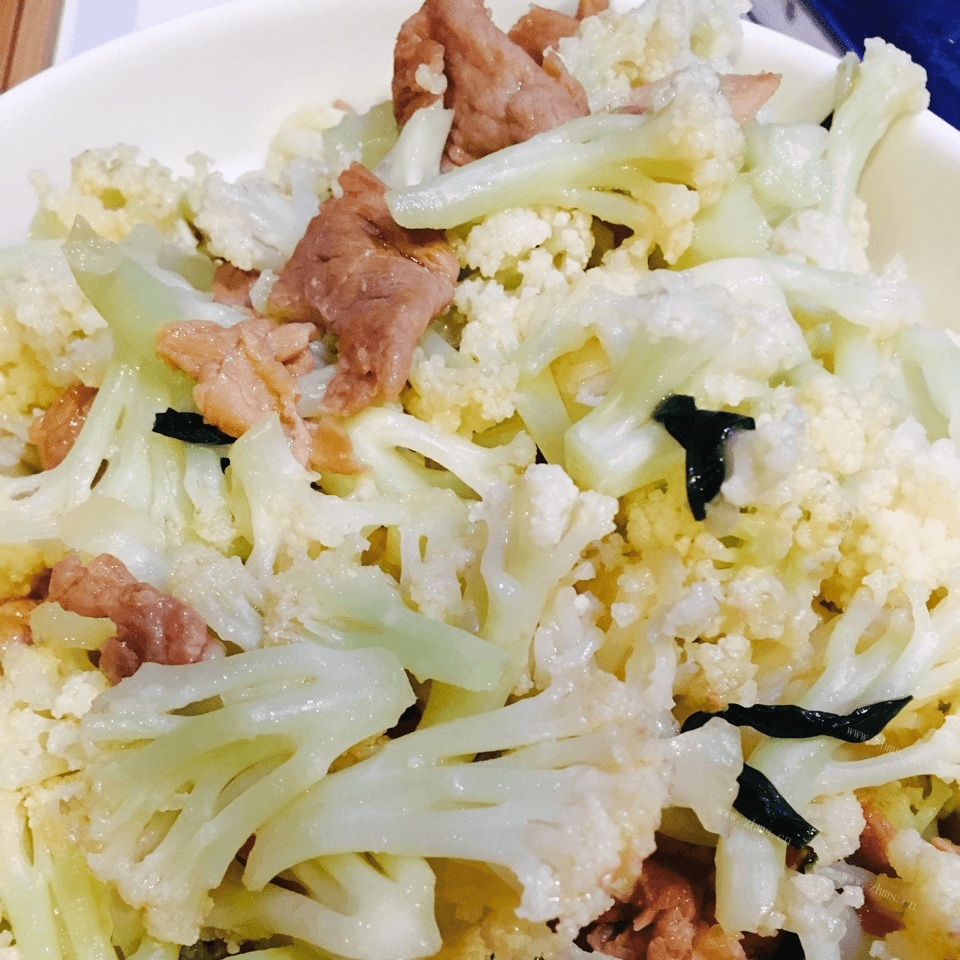 DIY花菜炒肉