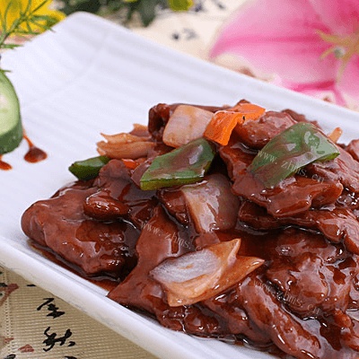 美味的蚝油牛肉
