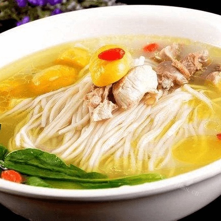 美味的鸡汤面