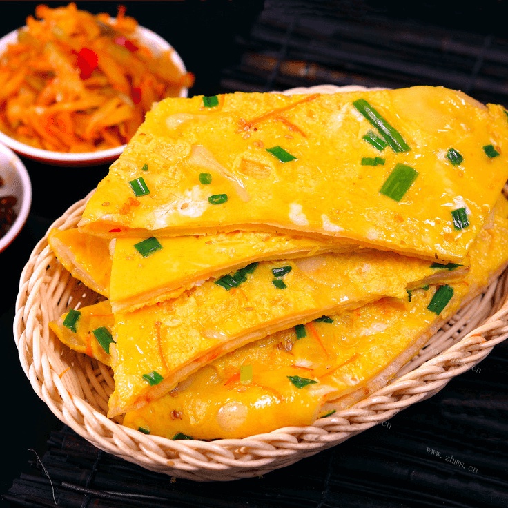简单的鸡蛋煎饼