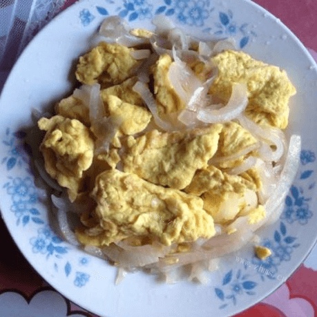 好吃的洋葱炒蛋