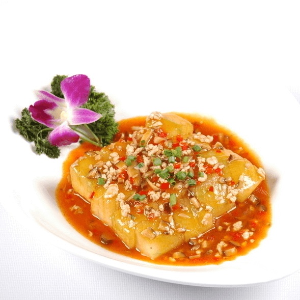 美味的红烧冬瓜