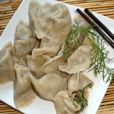 美味的茴香饺子