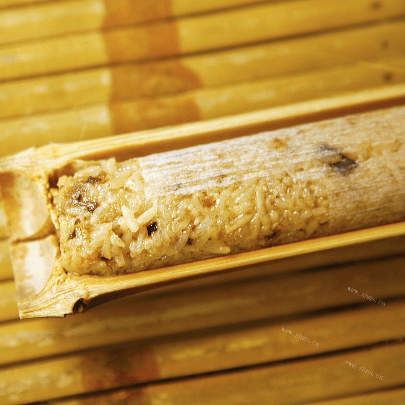 记忆中的竹筒饭