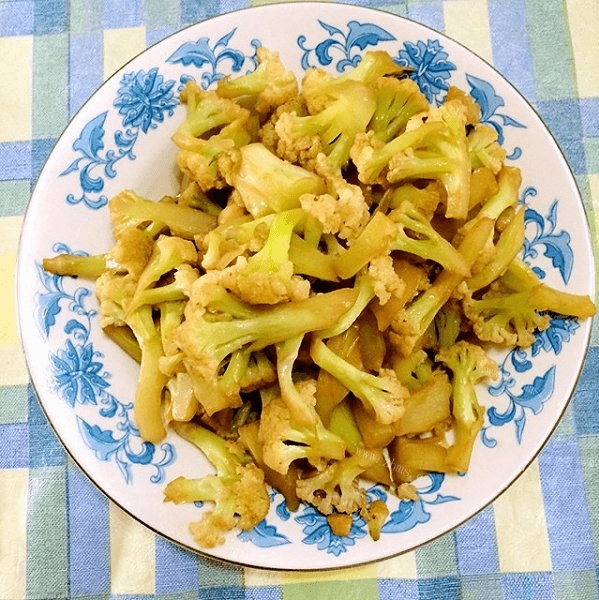 下饭的炒菜花