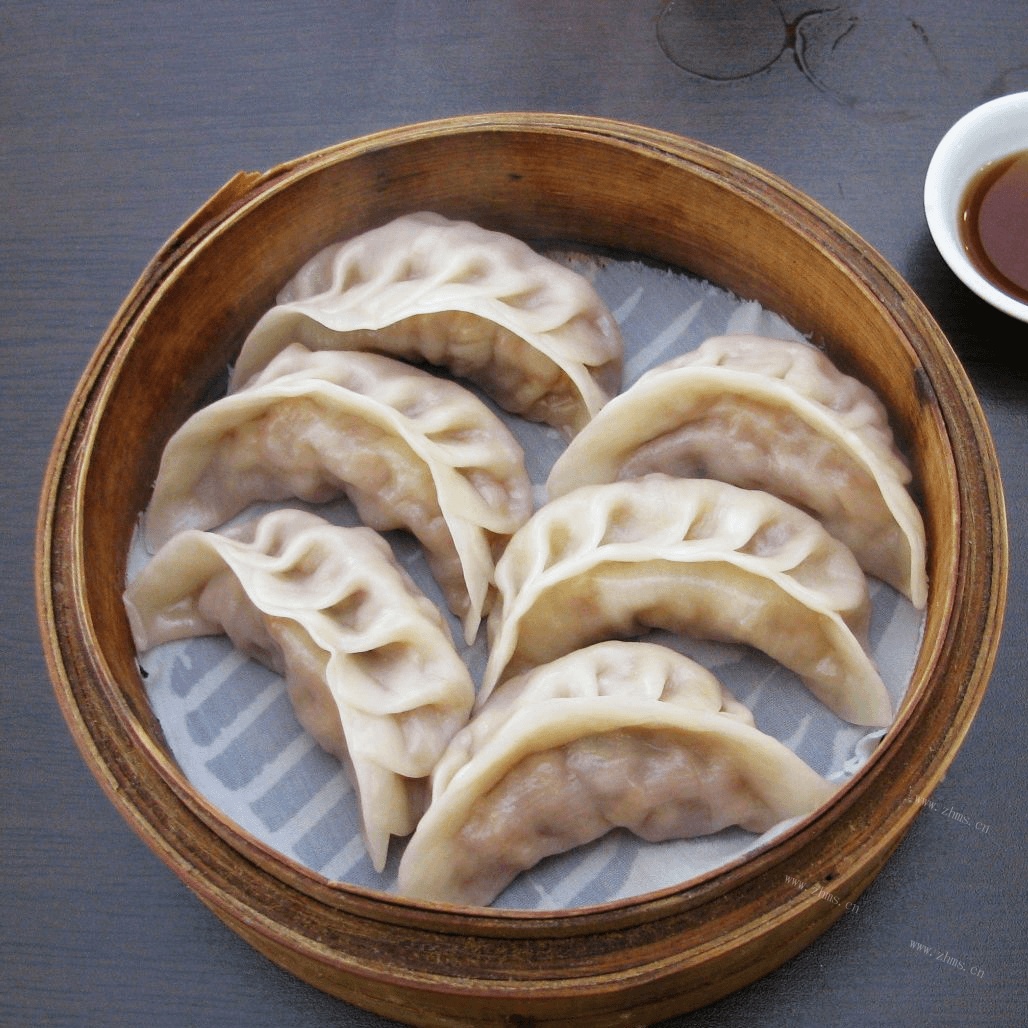 自己做的蒸饺
