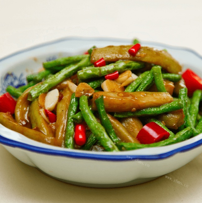 好吃的豆角烧茄子