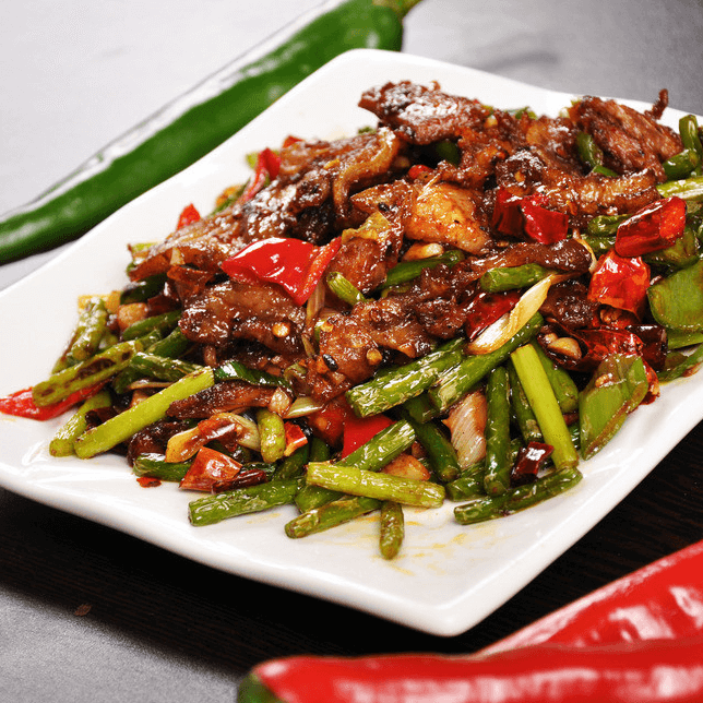 简单版青椒回锅肉