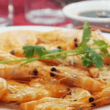 好吃的白灼虾