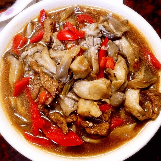 DIY蘑菇炒肉