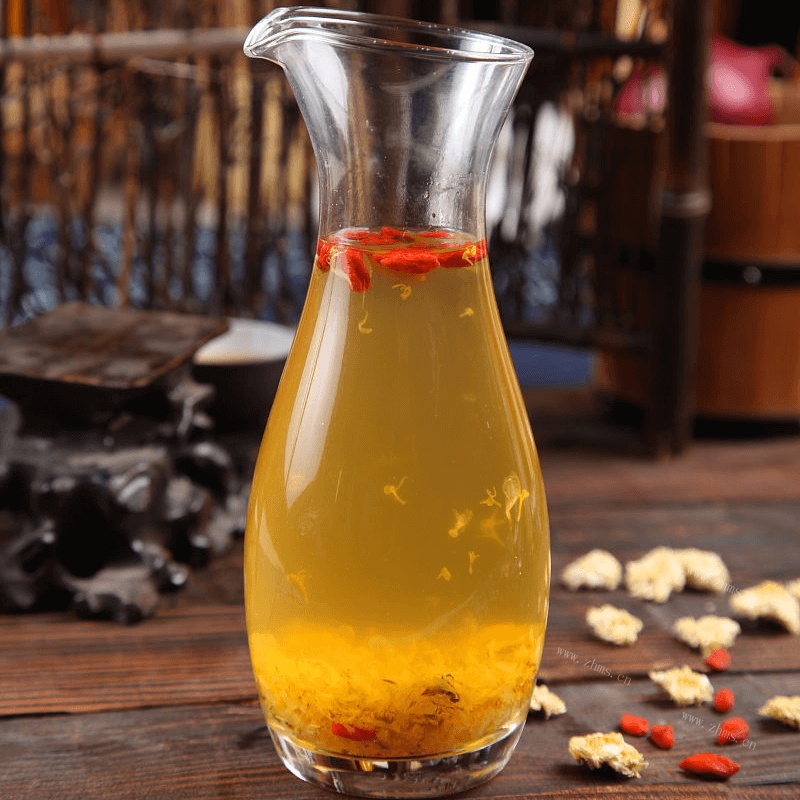 清热枸杞菊花茶