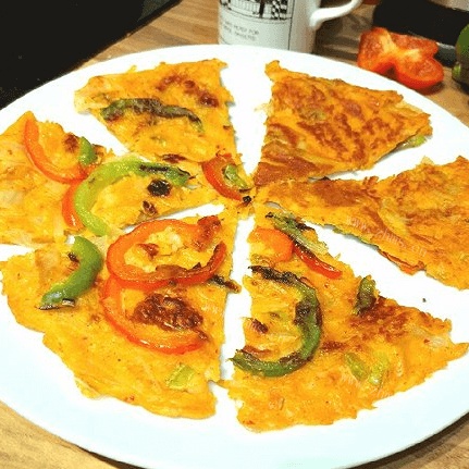美味的泡菜饼