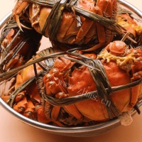 超级美味的清蒸螃蟹