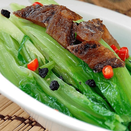 好吃的豆豉油麦菜