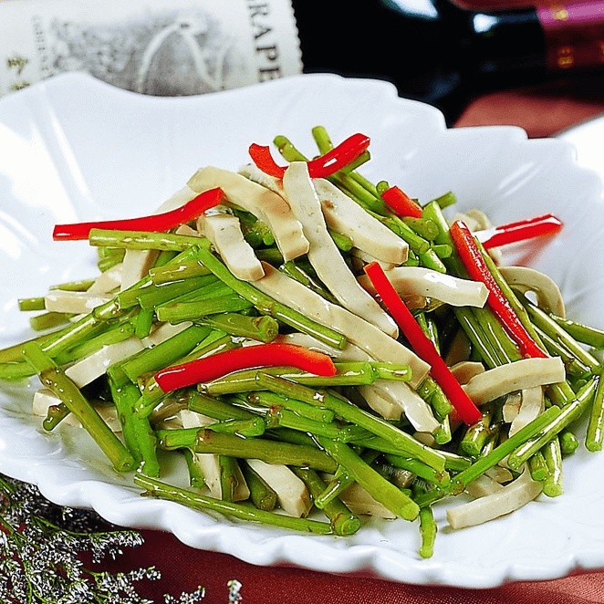 美味的香干炒肉
