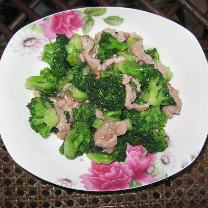 自制西兰花炒肉