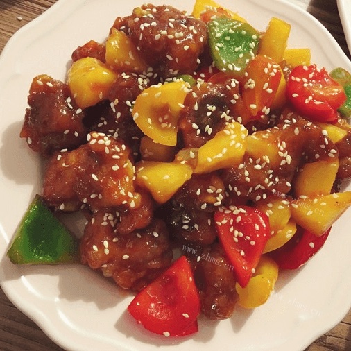 诱人的酸甜排骨