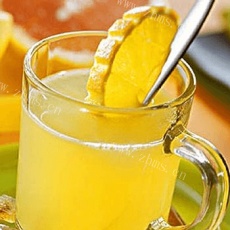 美味的蜂蜜柠檬水