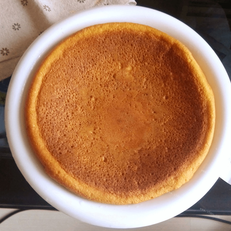 自己做的电饭锅蛋糕