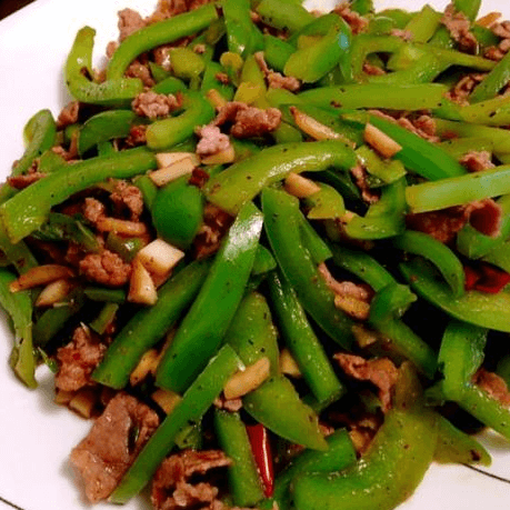 特下饭的青椒肉丝