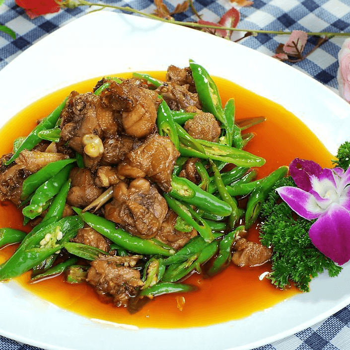 妈妈做青椒回锅肉