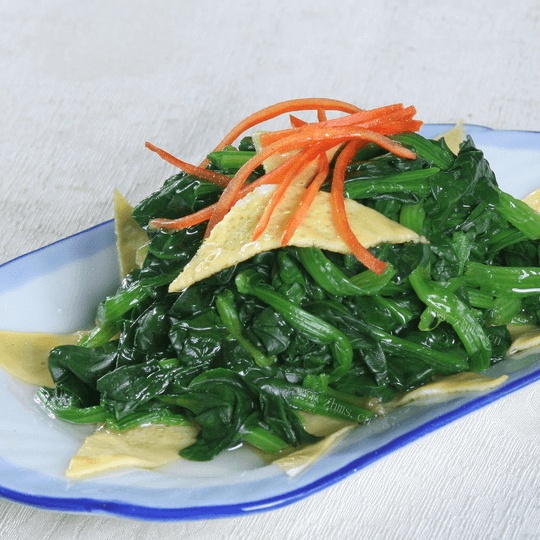 好吃的凉拌菠菜