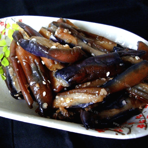 家庭版炒茄子
