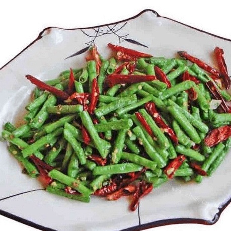 美味的豆角炖肉