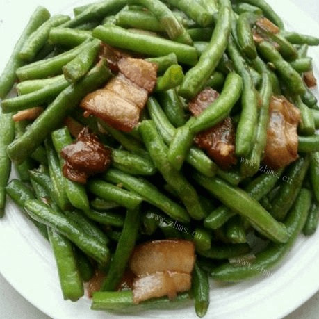 家常豆角炒肉