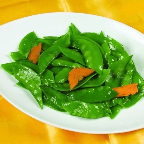 美味的蒜蓉荷兰豆