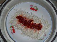 家常菜剁椒蒸金针菇做法图解3)