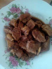自己做的炖牛肉