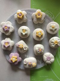 重阳糕花色糕点做法图解17)