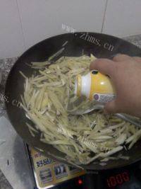 家常菜素炒三鲜做法图解6)