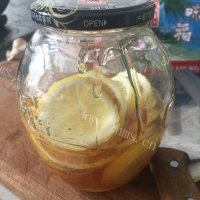 酸甜的柠檬蜂蜜水的做法图解八