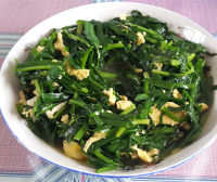 家常菜韭菜炒鸡蛋