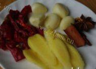 秀色可餐的干豆角烧肉做法图解3)