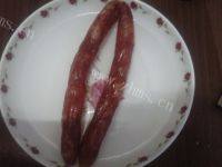 荷兰豆炒腊肠（简单版）做法图解1)